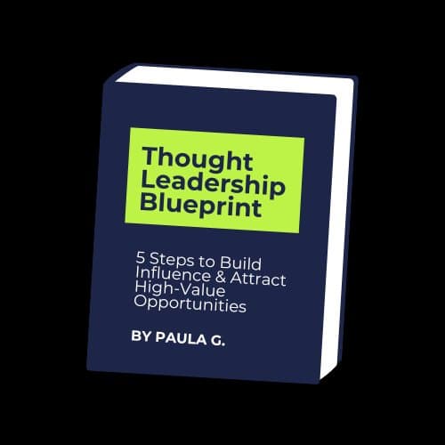 Thought Leadership Blueprint